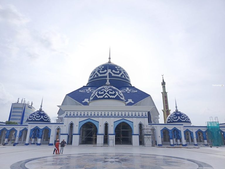 Wajah Baru Masjid Agung Batam, Tampil Megah dengan Kapasitas Ribuan Jamaah