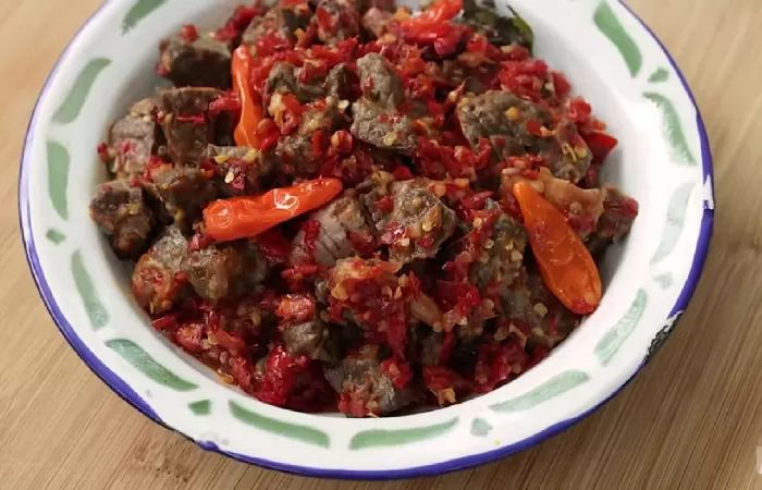 Resep Sambal Paru Pedas dan Gurih Ala Chef Devina Hermawan
