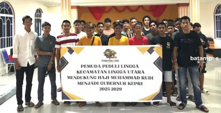 Relawan Pemuda Lingga Dukung Rudi di Pilgub Kepri