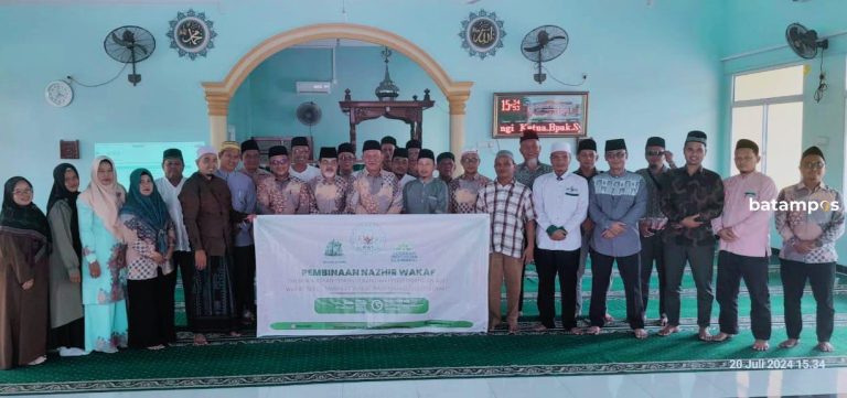 Optimalkan Pengelolaan Wakaf, BWI Gelar Pembinaan Nazhir Tanjungbatu