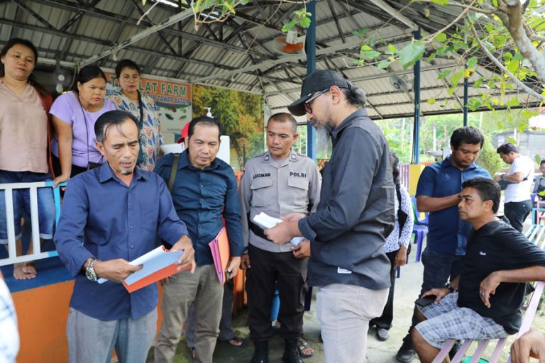 Direktorat Pengelolaan Pertanahan BP Batam Cek Titik Koordinat Kaveling Sei Temiang