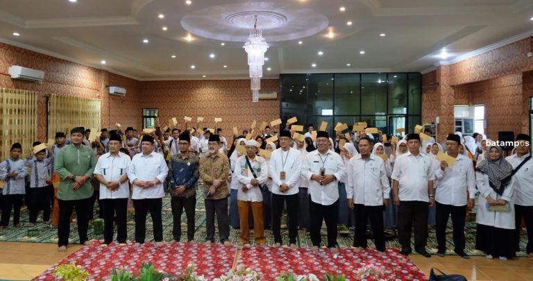 Lebaran Anak Yatim, 12 Ribu Anak Yatim di Kepri dapat Santunan dari Kemenag Kepri