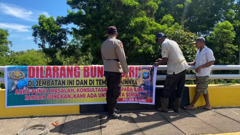 Polisi Perbanyak Spanduk Imbauan Agar Tidak Bunuh Diri di Jembatan Barelang