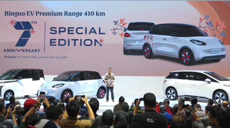 Meriahkan Ulang Tahun ke-7, Wuling Tawarkan Promo Spektakuler dan Hadiah Mobil Listrik di GIIAS 2024