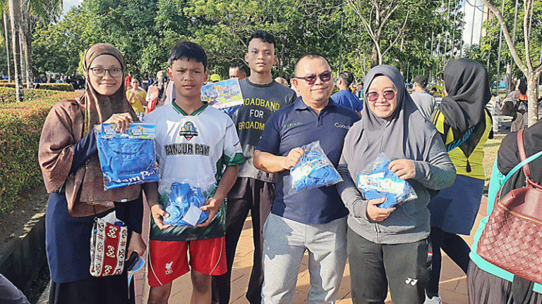Rayakan HUT ke-26, Batam Pos Ajak Masyarakat Fun Walk