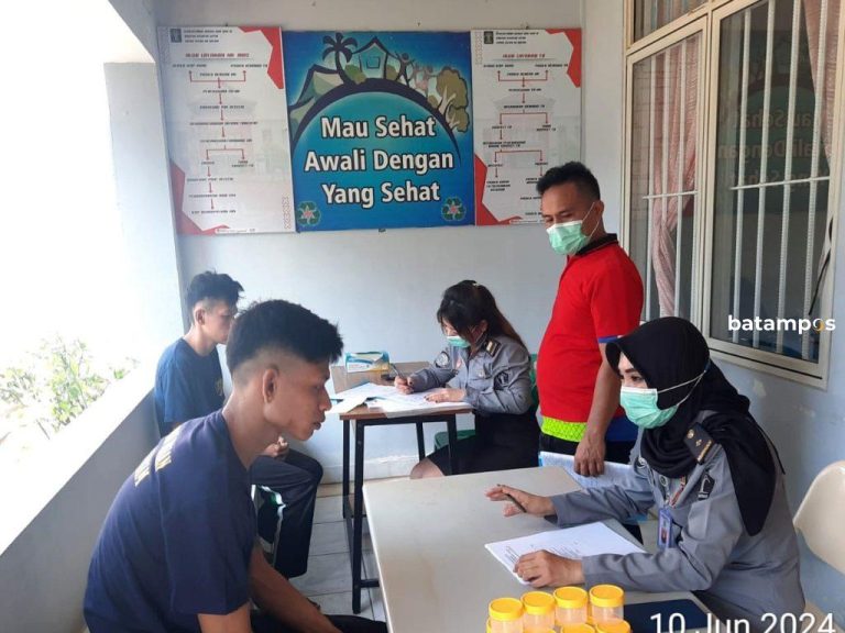 Cegah Penyebaran, WBP Batam Kembali Mendapatkan Pembekalan Pengendalian Penyakit Menular