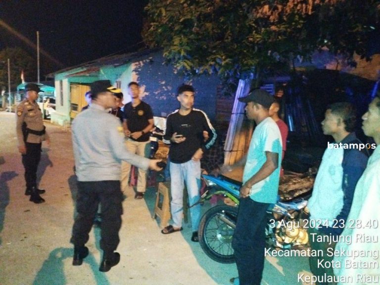 Operasi Cipkon, Polsek Sekupang Amankan 14 Sepeda Motor
