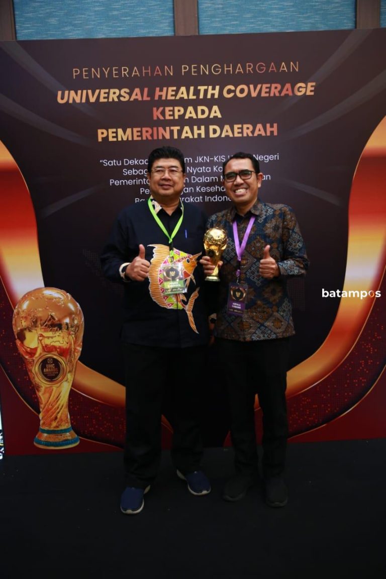 Batam Terima Penghargaan UHC Award 2024
