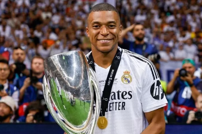 Mbappe Cetak Gol, Real Madrid Juara Piala Super Eropa 2024