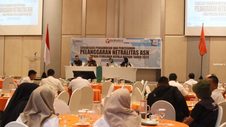 Bawaslu Batam Ingatkan Netralitas ASN Selama Pilkada, Dilarang Like atau Komentar Postingan Paslon
