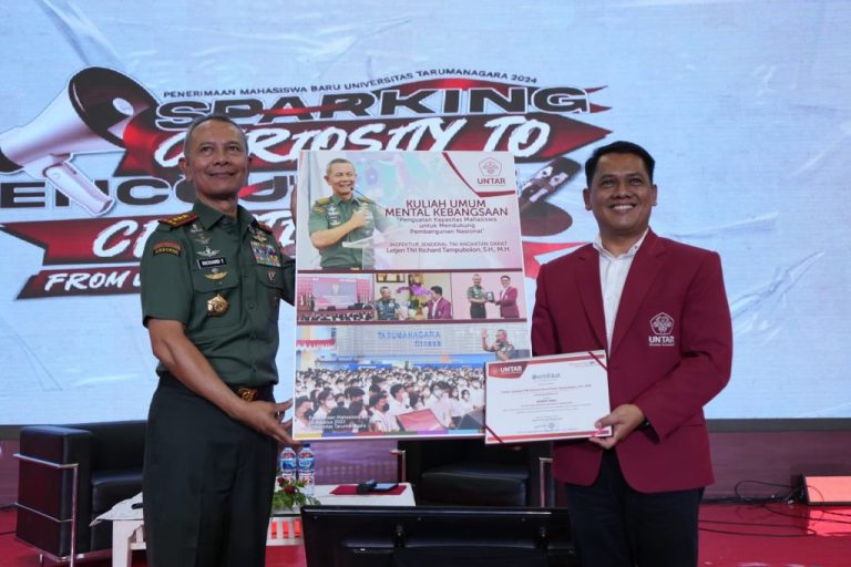PKKMB Untar 2024: Pembangunan Karakter Mahasiswa Menuju Generasi Emas Indonesia