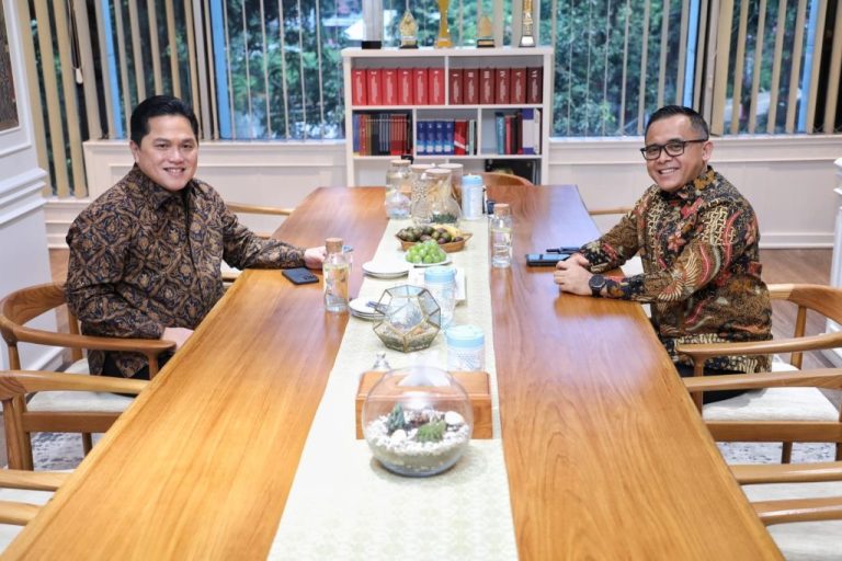 Bertemu Erick Thohir, Menteri Anas Apresiasi Pelaksanaan Reformasi Birokrasi di Kementerian BUMN