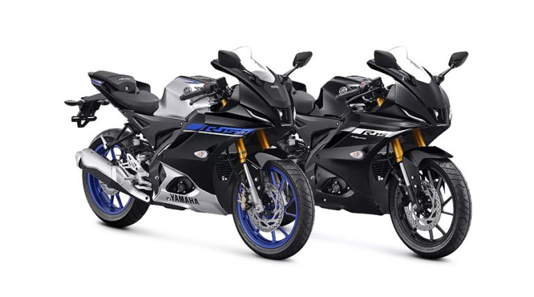 Yamaha R15 Connected  Tampilkan Warna dan Grafis Baru