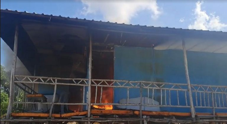 Yayasan Annur, Melur, Terbakar