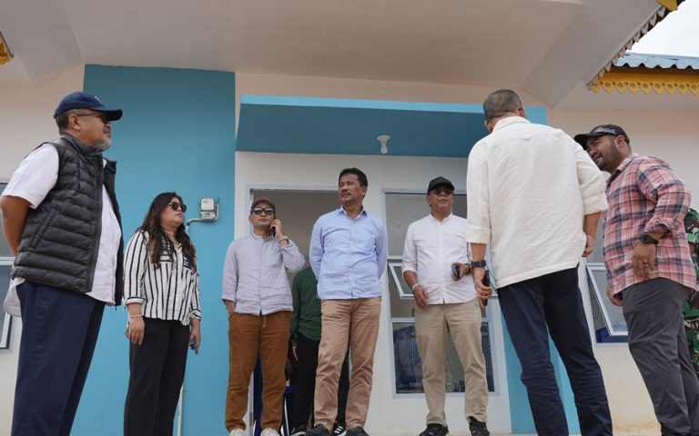 Kepala BP Batam Tinjau Pengerjaan Hunian Baru Warga Rempang di Tanjung Banon