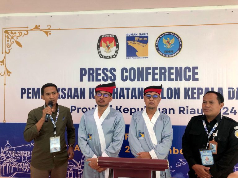 Nuryanto – Hardi S Hood Jalani Tes Kesehatan di RSBP Sekupang