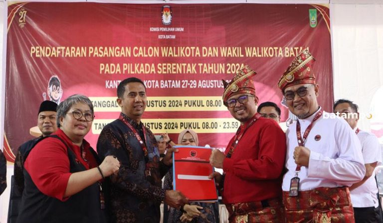 Nuryanto-Hardi Hood Daftar Pilkada Batam