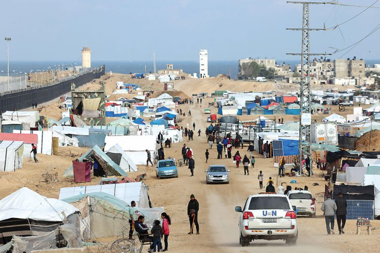 Bantuan PBB untuk Gaza Terhenti