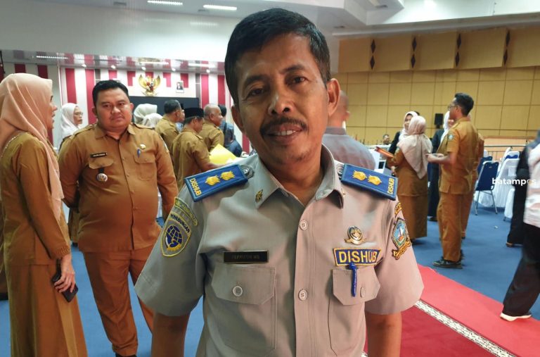 Surati BKAD,  Dishub Usul Aset Ruang Tunggu Penyeberangan Pokcai di Desa Pengujan Bintan Diputihkan