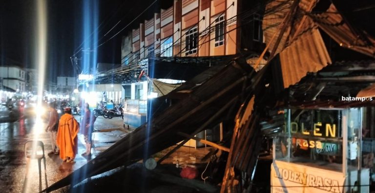 Delapan Kecamatan di Bintan Terdampak Angin Kencang