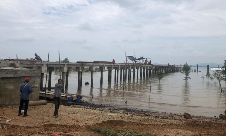 Pelabuhan Mini Roro di Selat Gelam Selesai