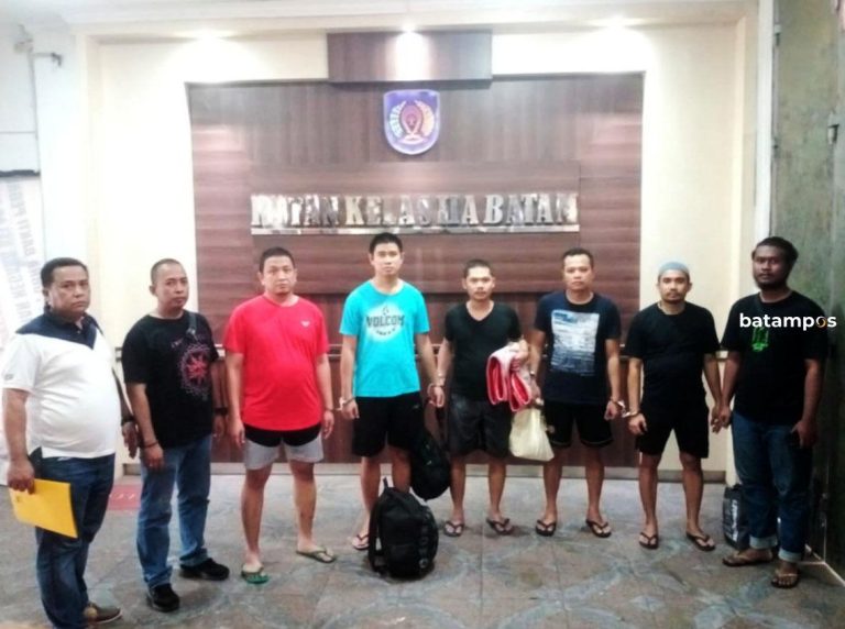 Terlibat Narkoba, Lima Anggota Polresta Barelang Dipindahkan ke Rutan Batam