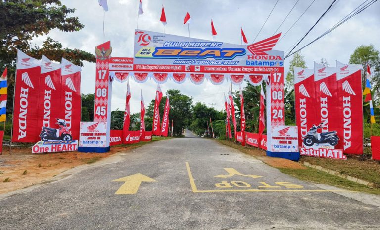 Inilah Juara Lomba Hias Gapura Honda