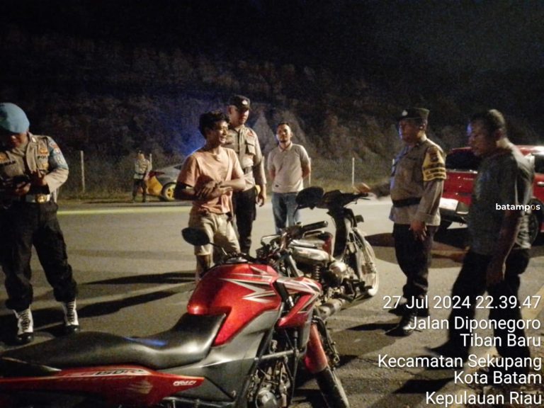 Meresahkan, Warga Sekupang Minta Polisi Tingkatkan Patroli Malam untuk Antisipasi Remaja Berkumpul