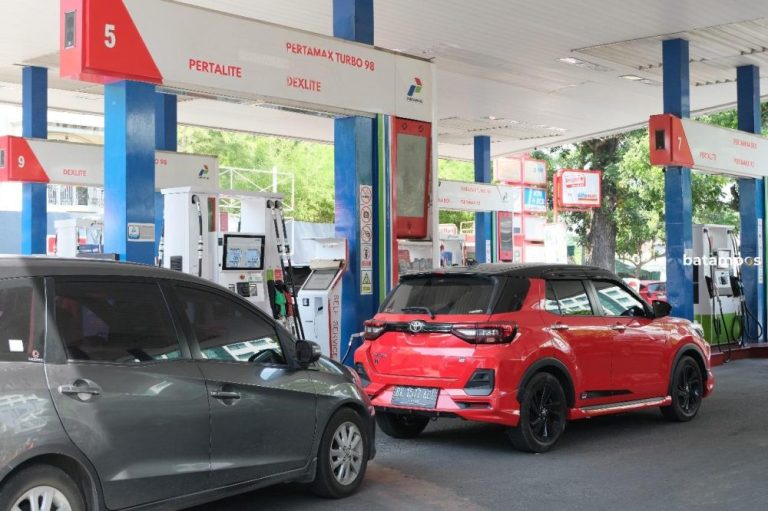 Pertamina Turunkan Harga Pertamax Series dan Dex Series di Kepri