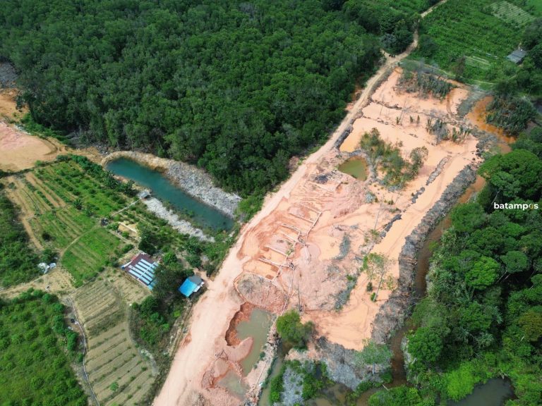 Pencucian Pasir Ilegal di Hutan Lindung Nongsa Cemari Area Hutan Mangrove dan Pesisir Nongsa