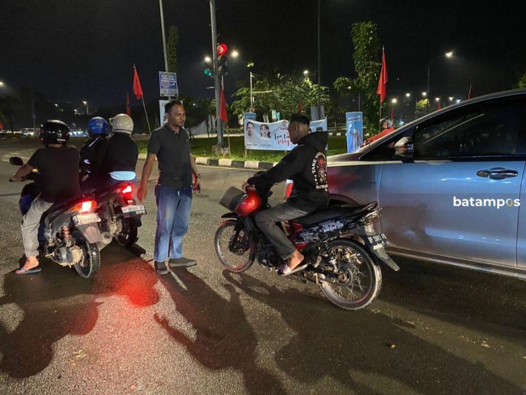 Gelar Patroli Cipta Kondis, Polsek Sekupangi Amankan 8 Motor Knalpot Brong