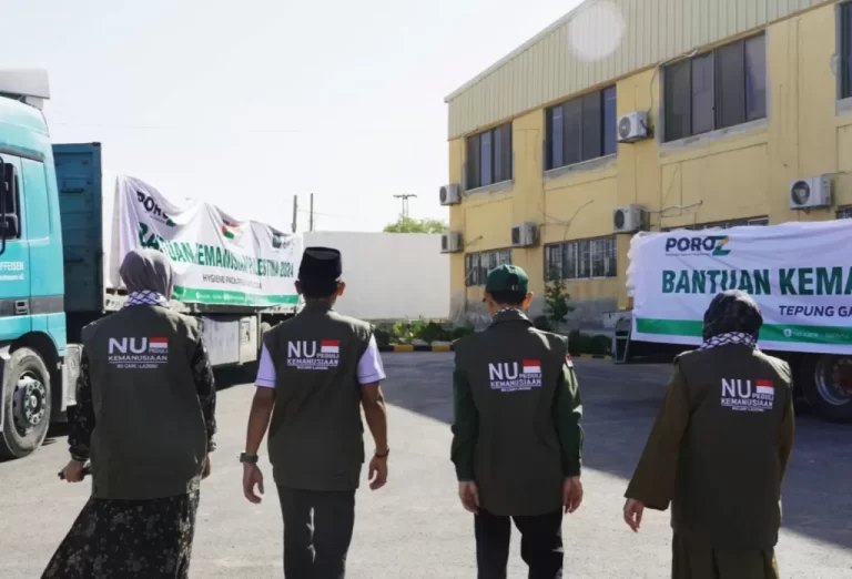 12 Kontainer Bantuan Indonesia dari Lazisnu dan Poroz Dikirim Masuk Palestina Lewat Yordania