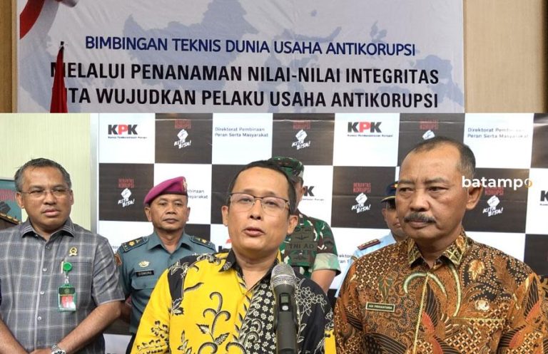 KPK Latih Pelaku Usaha di Kepri tentang Pencegahan Korupsi