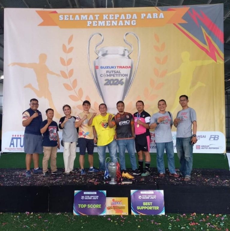 Suzuki Trada Fun Futsal Competition 2024: Pertandingan Seru dan Hadiah Menarik Meriahkan Event Tahunan Komunitas Suzuki
