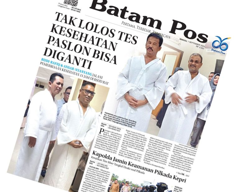 Tidak Lolos Tes Kesehatan Paslon Bisa Diganti