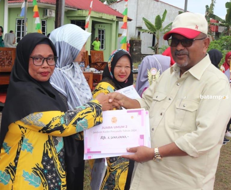 Posyandu Desa Gemuruh Juara  2 Jambore Kecamatan Kundur Barat