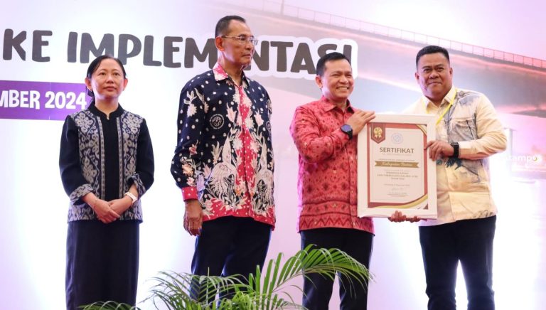 Pemkab Bintan Raih Penghargaan Penanggulangan AIDS, Tuberkulosis dan Malaria dari ADINKES