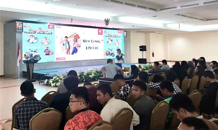 Capella Honda Kepri bersama Jasa Raharja Kepri Kembali Gelar Seminar Safety Riding