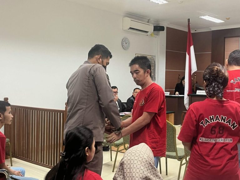 Selundupkan Sabu Masuk Batam, Nelayan asal Karimun Lolos Dari Hukuman Mati