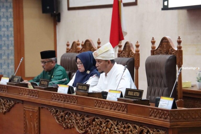 DPRD Kota Batam Bentuk Panitia Khusus untuk Bahas Ranperda Tata Tertib