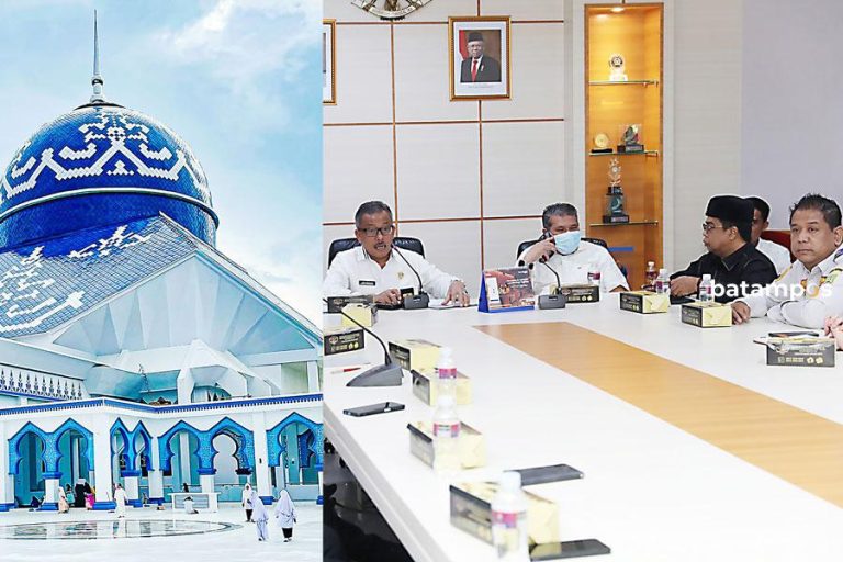 Revitalisasi Masjid Agung Batam Rampung, Pemko Siapkan Peresmian