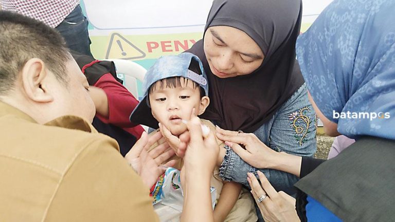 Vaksinasi Polio di Batam: 104.877 Anak Sudah Terima Dosis Kedua