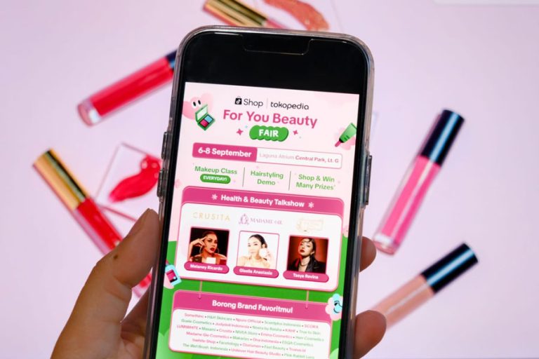Bazar Kecantikan ‘For You Beauty Fair’, Tokopedia dan ShopTokopedia Hadirkan Koleksi Brand Lokal Terbaik!