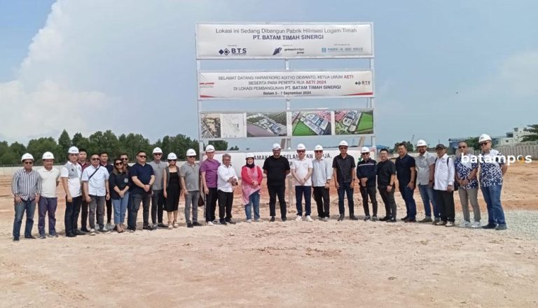 Dukung Hilirisasi, PT Batam Timah Sinergi Bangun Pabrik Hilirisasi Timah di Batam