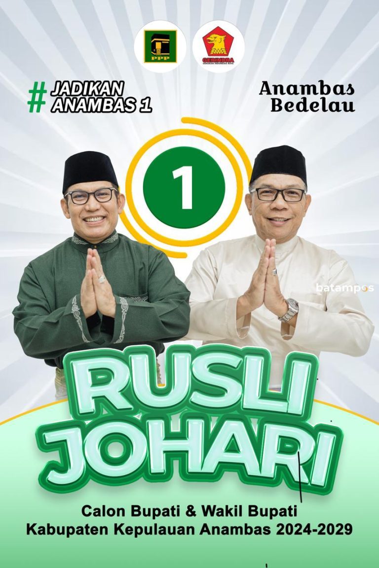 Mantan Cawapres Sandiaga Uno Ajak Warga Anambas Menangkan Rusli-Johari