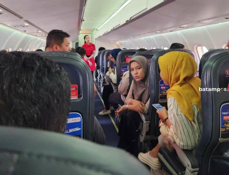 Pandangan Pilot Terganggu, Pesawat Wings Air Tujuan Letung Gagal Mendarat, Balik Kembali ke Batam