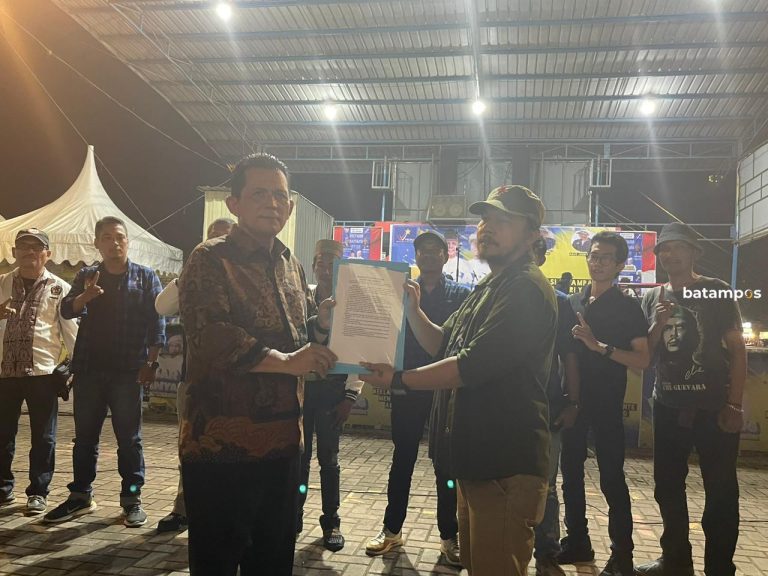 Partai Prima Deklarasikan Dukungan untuk Cagub Kepri, Ansar – Nyanyang