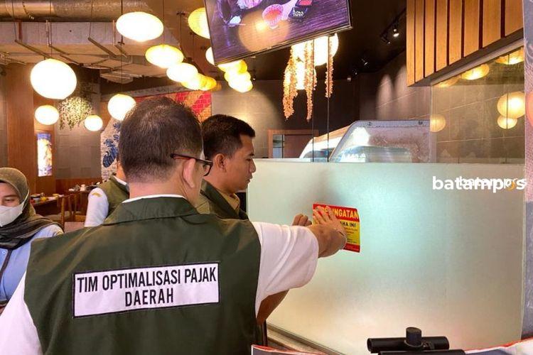 Bapenda Batam Surati 10 Restoran Penunggak Pajak, Siap Lakukan Tindakan Tegas