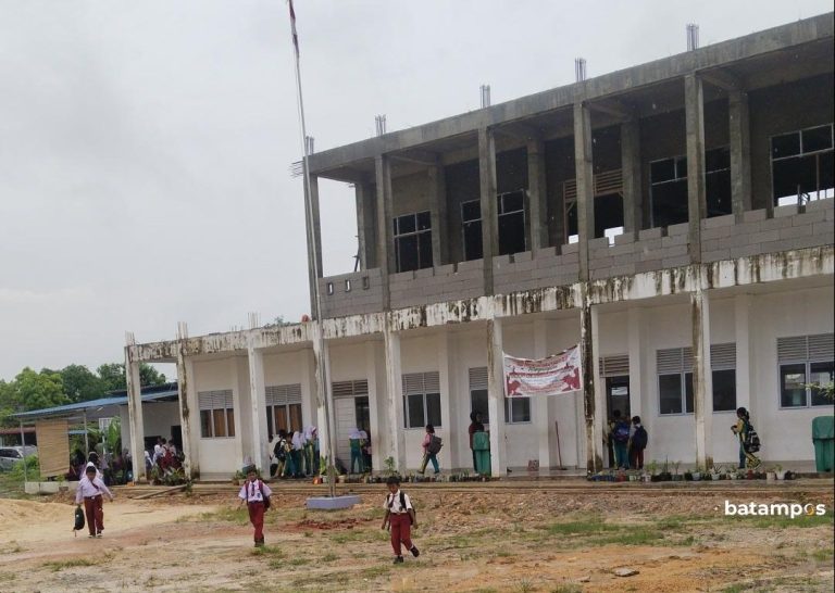 Pembangunan RKB SDN 009 Batuaji Hampir Rampung, Bertambah Tiga Kelas Baru