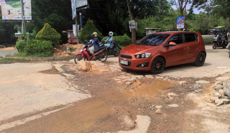 Ini Kata Warga Soal Kerusakan Jalur Baru Jalan Dang Merdu